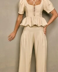 Calça Dandara Creme