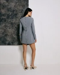 Blazer Cláudia Cinza