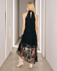 Vestido Maria Eugenia Preto