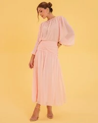 Blusa Celeste Rosa