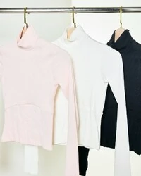 Blusa Gola Alta Aurora Rosa