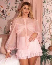 Shorts Saia Luane Rosa