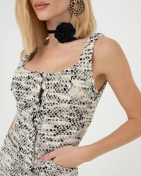 Vestido Curto Angel Preto