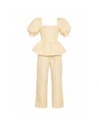 Calça Cigarrete Elisabeth Creme