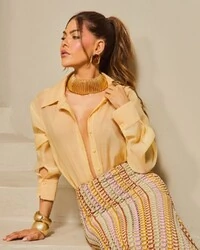Camisa Tulum Amarelo