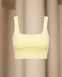 Top Flô Amarelo