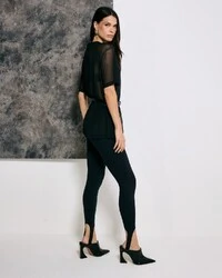 T-shirt Flo Preto