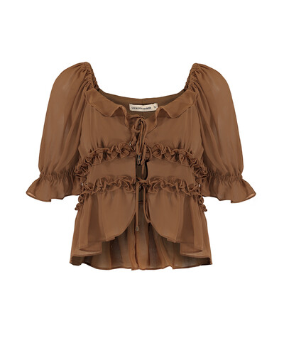 Foto Blusa Lilith Marrom