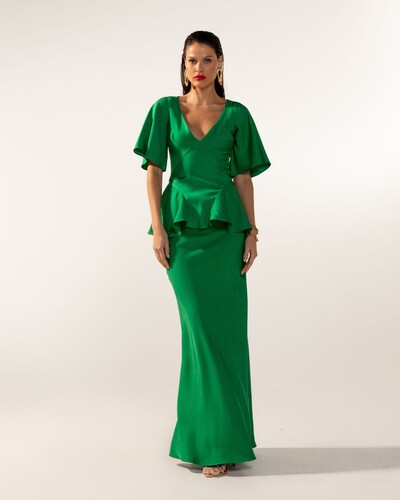 FotoBlusa Celeste Verde