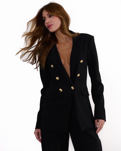 Foto Blazer Nicole Preto