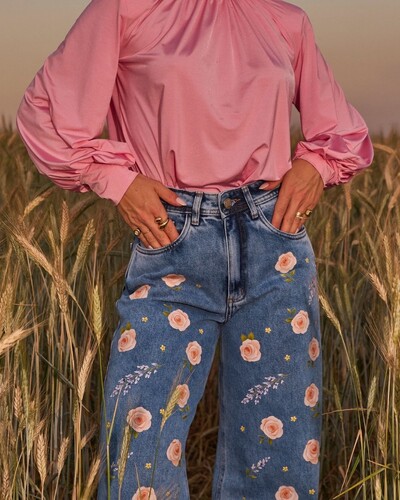 FotoCalça Jeans Mamá