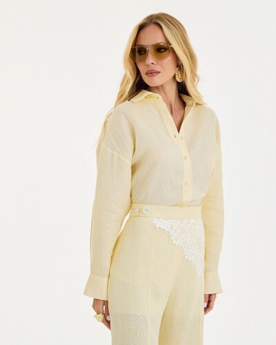 Foto Camisa Layla Amarelo