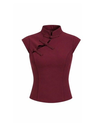 Foto Blusa Bella Bordô