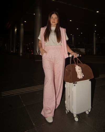 FotoConjunto Moletom Flô Rosa