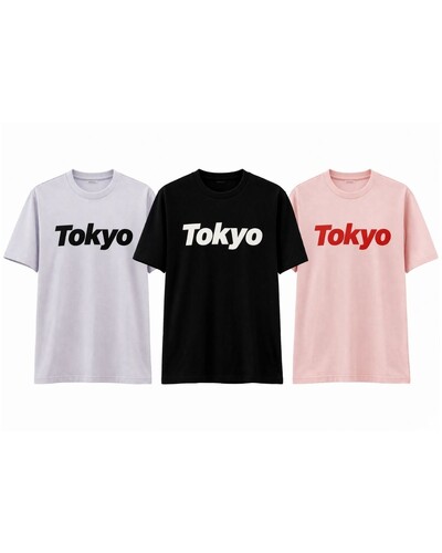 FotoT-shirt Tokyo Rosa