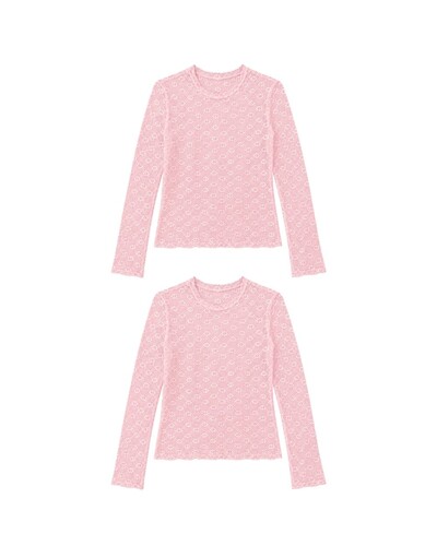 Foto Blusa Segunda Pele Cleo Rosa
