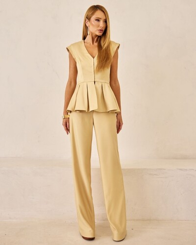 Foto Calça Veronica Bege