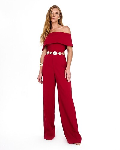 Foto Calça Limone Vermelho