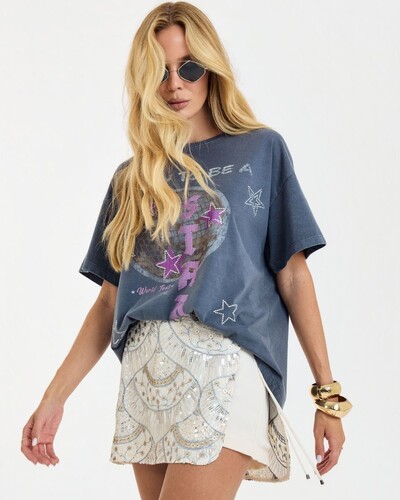 Foto T-shirt Born To Be a Star