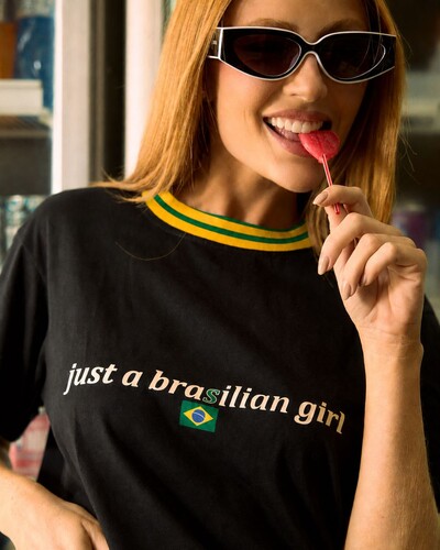 Foto T-shirt Brasilian Girl