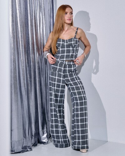 FotoBlusa Sandy Xadrez