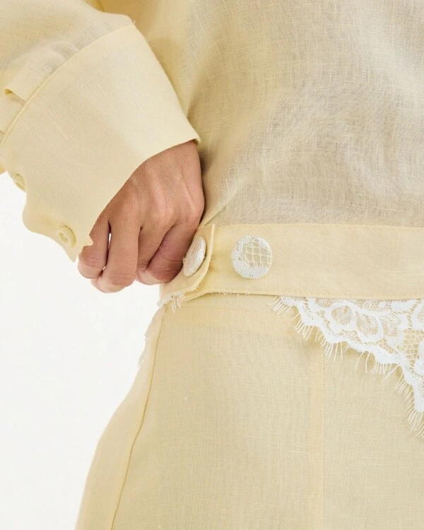 Camisa Layla Amarelo