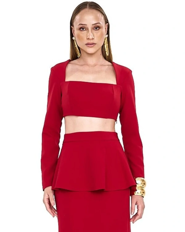Cropped Lilian Vermelho
