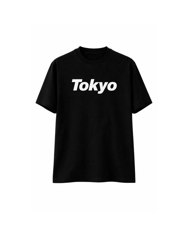 T-shirt Tokyo Preto