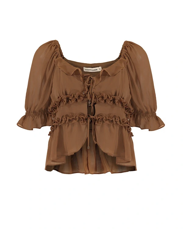 Blusa Lilith Marrom