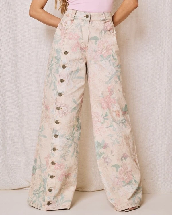 Calça Jeans Flora