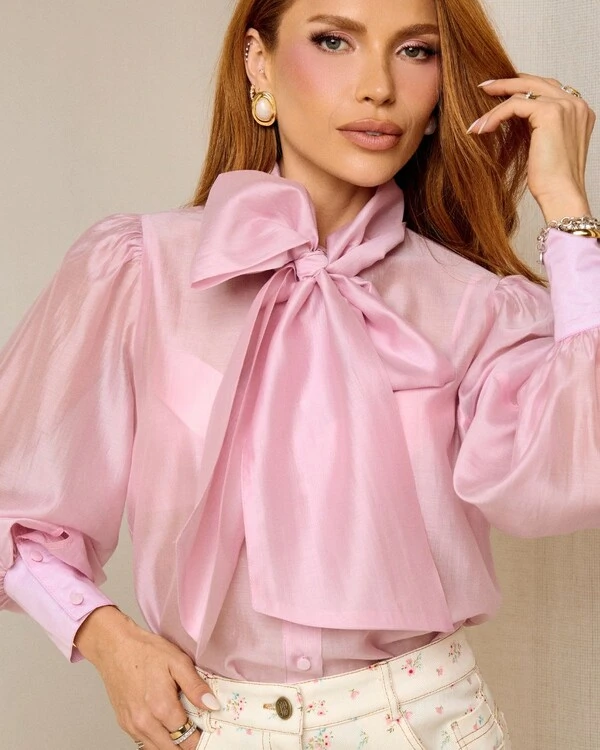 Camisa Airi Rosa