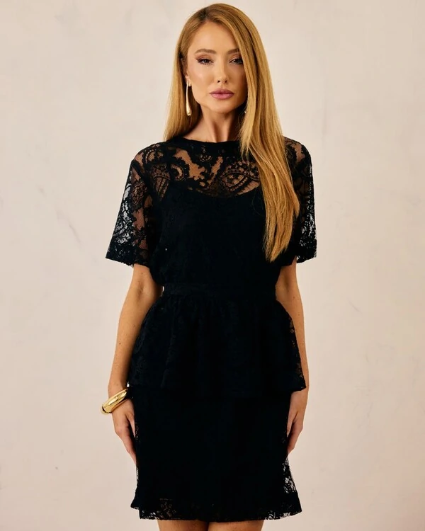 Dress Shirt Gaia Preto