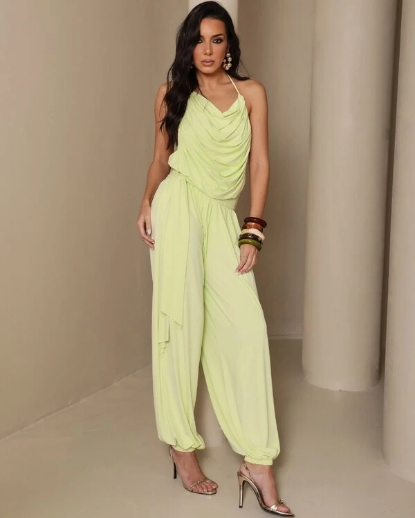 Macacão Floriane Verde