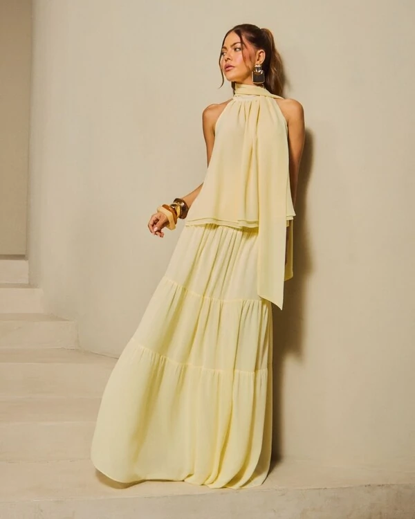 Blusa Pienza Amarelo