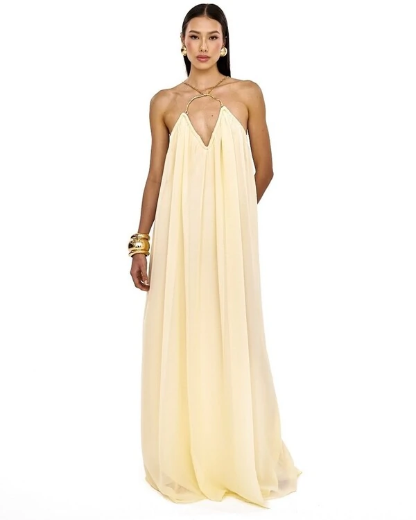 Vestido Alessandra Amarelo