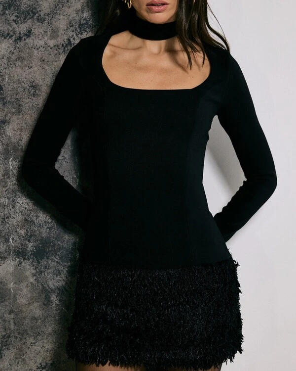 Vestido Anastasia Preto