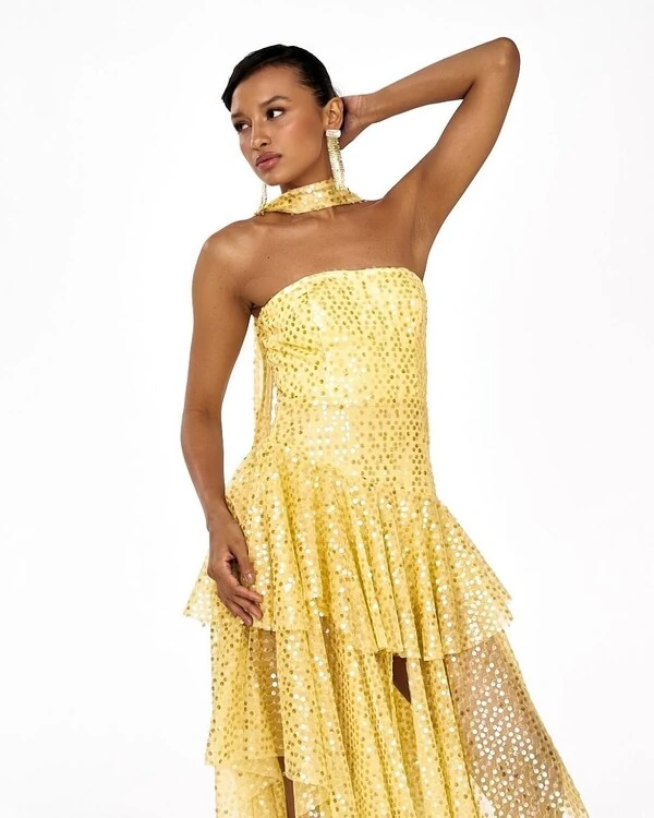 Vestido Marina Amarelo