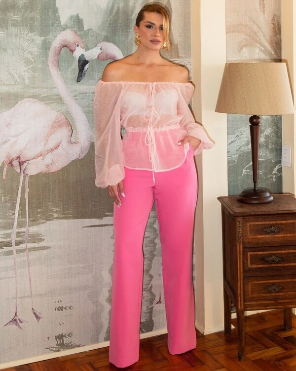 Calça Julia Rosa