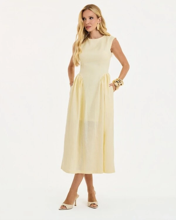 Vestido Layla Amarelo