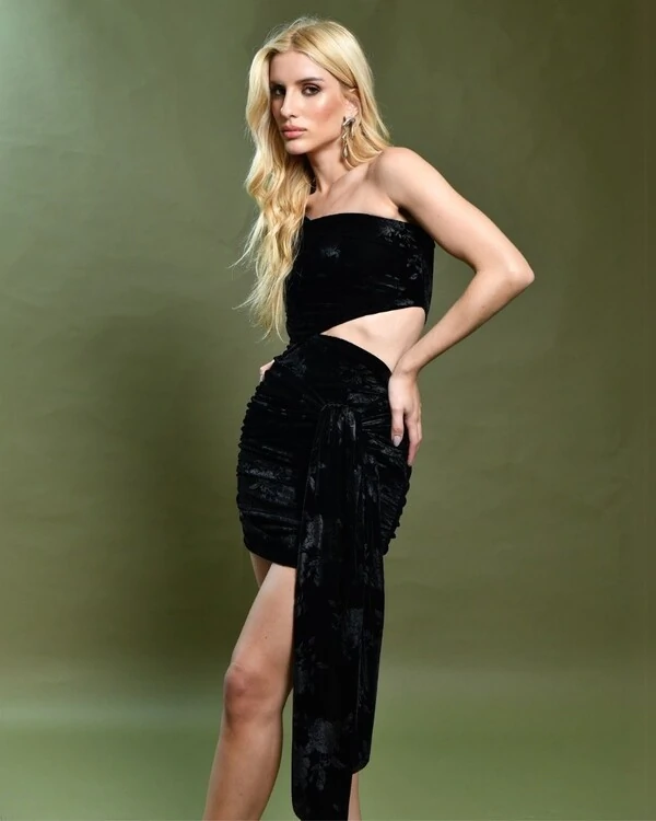 Vestido Rosamaria Preto
