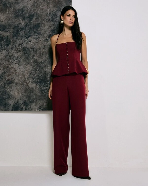 Calça Amore Bordô