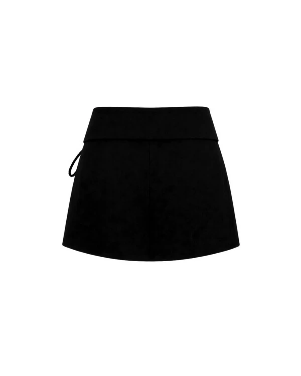 Shorts Saia Valentina Preto