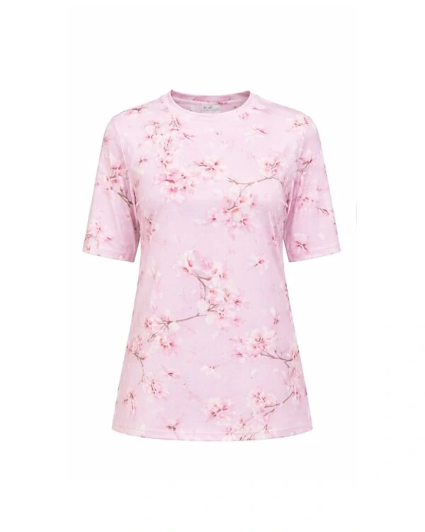 T-shirt Flô Floral Rosa