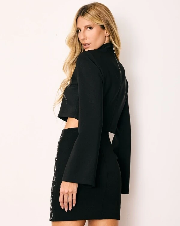 Saia Charlotte Preto