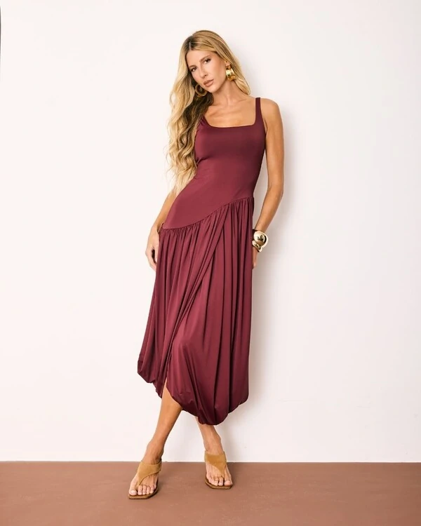 Vestido Sophia Bordô