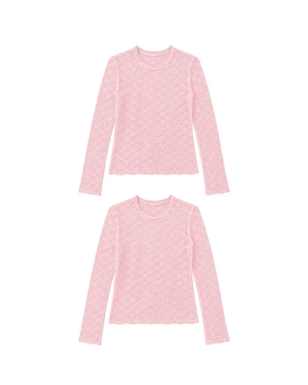 Blusa Segunda Pele Cleo Rosa