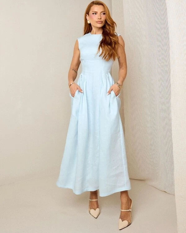 Vestido Layla Azul