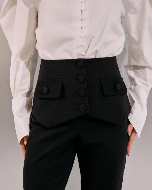 Calça Capri Lorna Preto