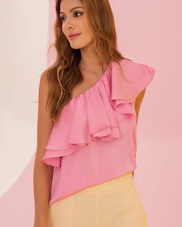 Blusa Thaylise Rosa