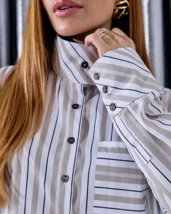 Camisa Flavia Listras